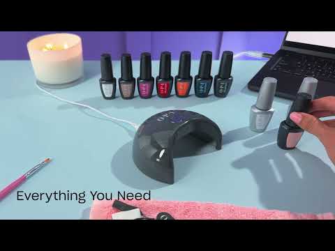 Nail it with GELement! It's everything you need for a durable at-home gel mani.