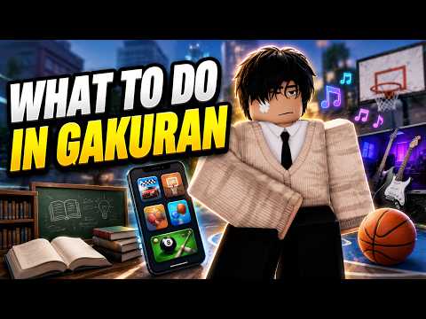 What to DO in GAKURAN Roblox