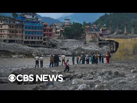 Two more mudslide survivors found in Nepal as authorities continue search for thousands