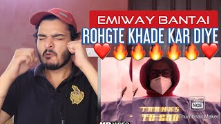 EMIWAY THANKS TO GOD REACTION|| REAL REACTION *UNCUT* | EMIWAY BANTAI IS FIRE