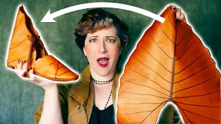 I Made Leaf Shoes out of REAL Leaves!