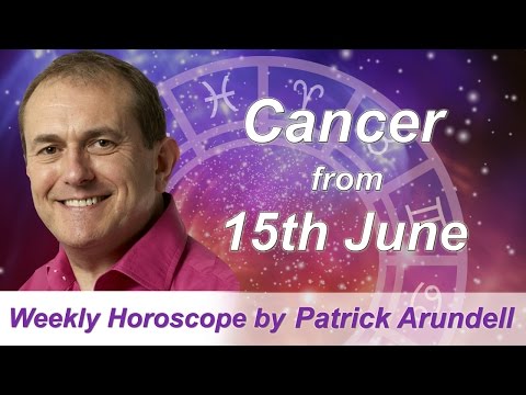 Cancer Weekly Horoscope from 15th June 2015