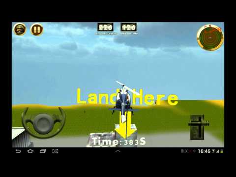 Police Helicopter - 3D Flight Video