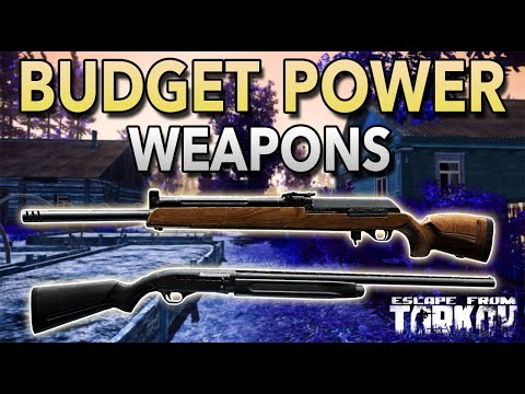 Budget Power Weapons Perfect For Destroying Chads | Escape From Tarkov