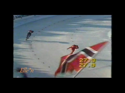 World Championships Allround Innsbruck 1990 - 5 km Søndrål - Silk