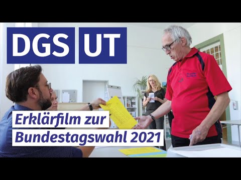 Erklärfilm zur Bundestagswahl „Jede Stimme zählt“ von KSL Detmold und EUTB Höxter, Lippe, Paderborn  mit DGS