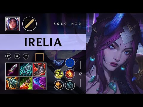 Irelia Mid vs Katarina - EUW Diamond Patch 26.02
