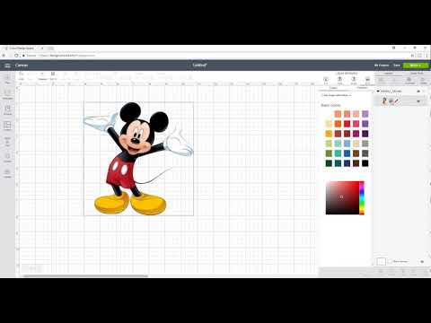 Changing an image from Print and Cut to just Cut in Cricut Design Space