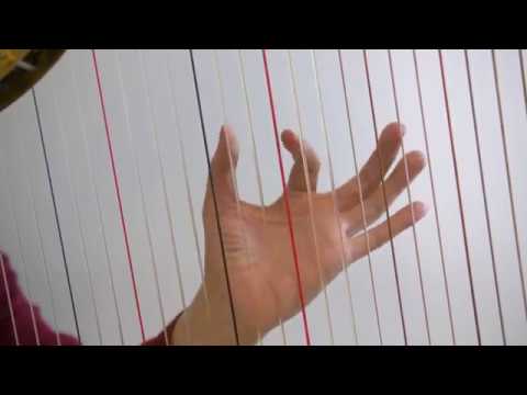 Double harmonics on the harp - Slow Motion Monday ep. 42