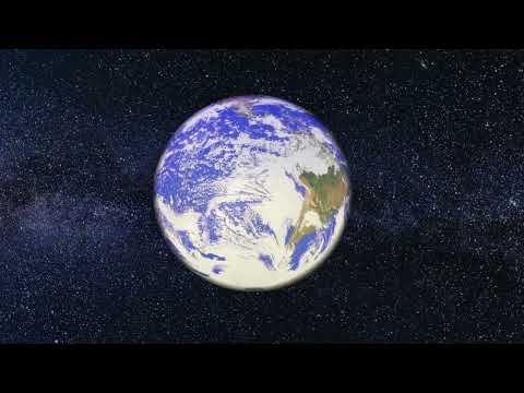 Blick auf die Erde Erde