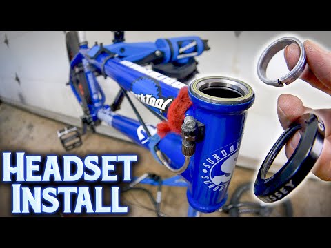 BMX Headset Installation - BMX FOR BEGINNERS