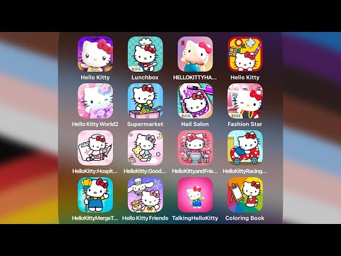 Island Adventure,Lunchbox,Hello Kitty and Friends: happiness Parade,World 2,Nail Salon - YouTube