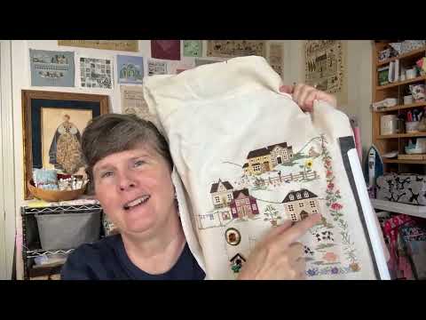 Flosstube #148--Stitch-Con, Shop Stop Tour, and lots of stitching!!
