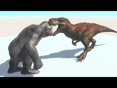 GORO THE GIANT vs SAME SIZE EVERY UNIT - Animal Revolt Battle Simulator