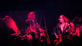NIFELHEIM - Evil Blasphemies / Black Evil - Live @ Göta Källare , Stockholm  , April 29th 2012