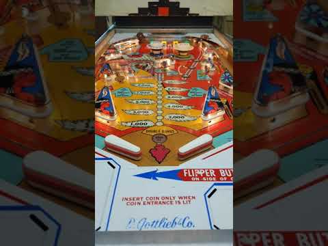 A l'aide ! Flipper - Gottlieb Big brave (1974)