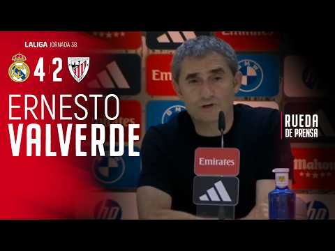Imagen de portada del video 🎙Ernesto Valverde | post Real Madrid CF 4-2 Athletic Club | LaLiga EA Sports 2025/26 J38