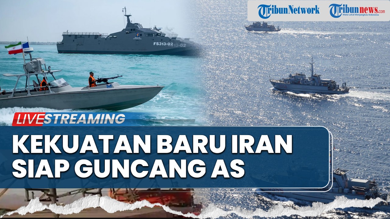 Iran Luncurkan Senjata Baru untuk Ancam Kapal Induk Milik AS, Tensi Selat Hormuz Memanas!