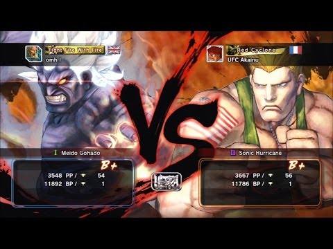 omh I [Oni] vs UFC Akainu [Guile] USF4