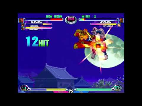 MvC2 Dhalsim (Direwolf) midair flying confirm to zig zag flying infinite 8/2/23