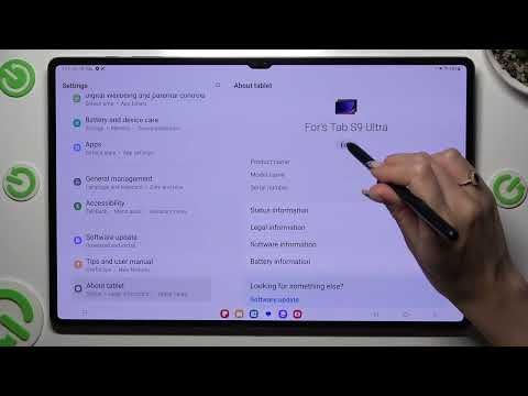 How to Rename Samsung Galaxy Tab S9 Ultra - Change Device Name