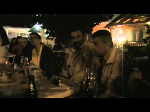 Mark in Kato kleines with good friends at Panagiri.