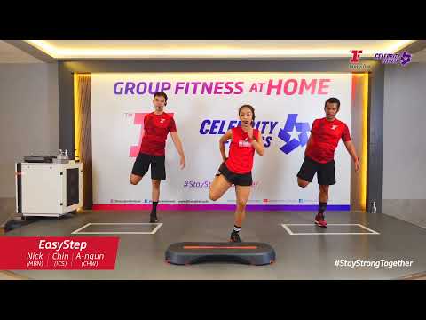Group Fitness at Home :  EasyStep  9/4/2020