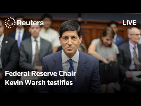 Video Thumbnail: LIVE: Federal Reserve Chair Kevin Warsh testifies