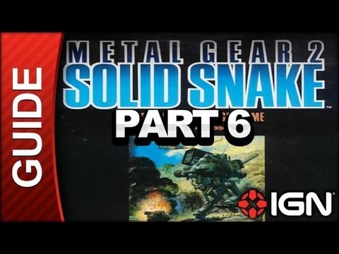 Metal Gear 2: Solid Snake (MSX) Walkthrough Part 6 - Hind D