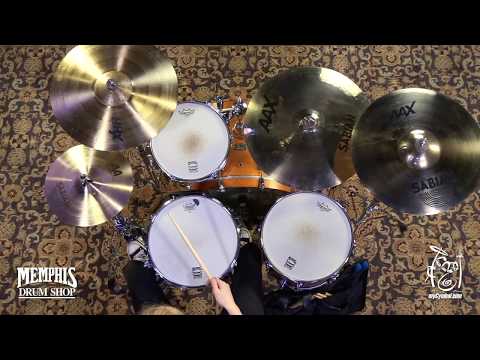 Sabian 13" AA Medium Hi Hat Cymbals - 864/1321g - Played by Kayleigh Moyer (21302-1041310A)