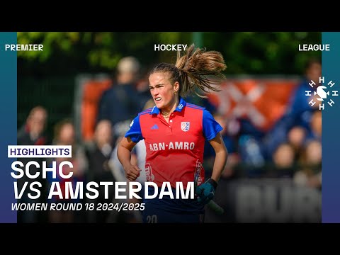 Play-offs voorbode in Bilthoven? 🏆 SCHC - AMS 🏑 Tulp Hoofdklasse Dames ‘24/’25 | Samenvatting