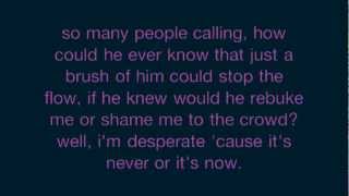 Nicole C Mullen one touch (press) lyrics