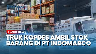 Ramai Disorot! Truk Kopdes Ambil Stok Barang di Gudang PT Indomarco, Netizen Pertanyakan Produk UMKM
