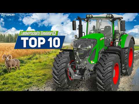 LS25: TOP 10 MAPS für den Farming Simulator 25 | die besten Karten für den Landwirtschafts-Simulator