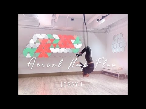 空中吊環 🧣Cozy With Me | Kenzie & Ant Saunders | Aerial Hoop Choreo | Spin With Jessy