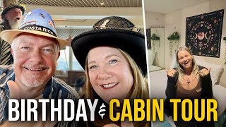 Onboard Celebrations! 🎉 Cabin Tour & John’s Birthday Party 🚢