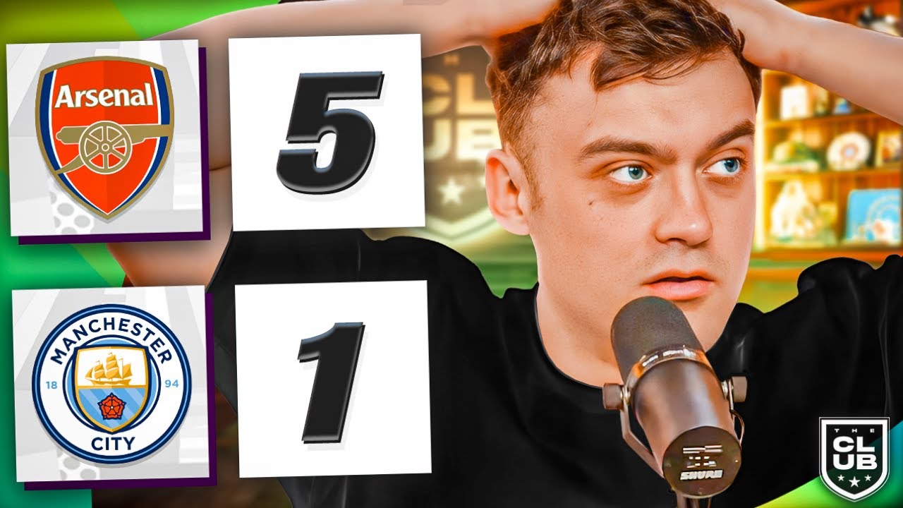 Buvey HEADLOSS As Arsenal DESTROY Man City! 🤬 | Arsenal 5-1 Man City