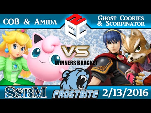 Frostbite SSBM Doubles - Cob & Amida vs. GhostCookies & Scorpinator - WB