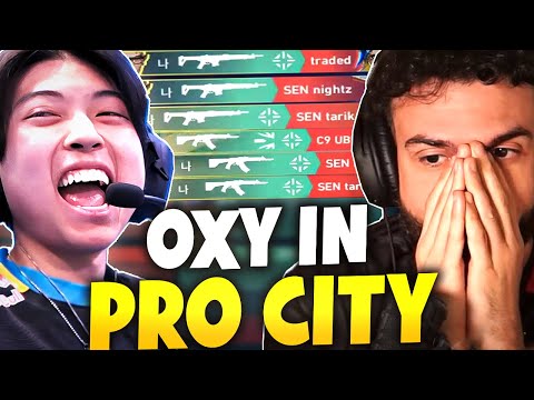 OXY IS BREAKING VALORANT 10 MANS PRO CITY! (Multiple POVs)