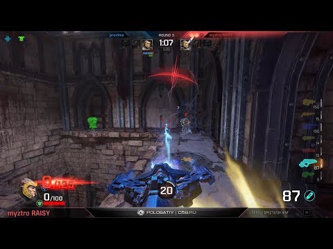 myztro.Raisy vs. Prox1mo (Final, QC Community Duel EU #1) – Quake Champions, 4K