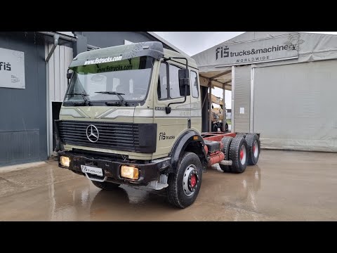MERCEDES BENZ SK 2435 K 6x4 chassis - FIŠ TRUCKS SLOVENIA