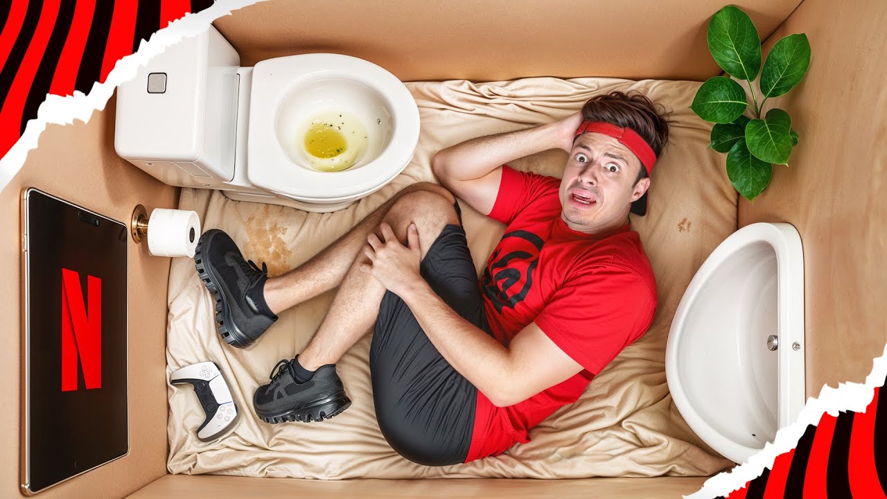 SOBREVIVENDO 24 HORAS NO MENOR QUARTO DO MUNDO!