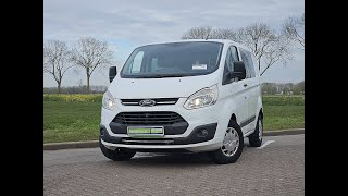 Ford TRANSIT CUSTOM 2.0 L1H1 Dubbele Cabine! car-derived van for sale - Image 4 | Autoline SL Ford TRANSIT CUSTOM 2.0 L1H1 Dubbele Cabine! car-derived van | Image 4 - Autoline