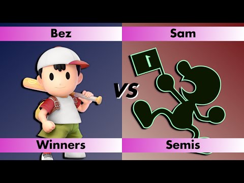 TAABF 4 - Singles - Winners Semis - Bez (Ness) vs Sam (Mr Game & Watch)