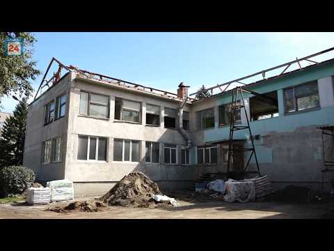 Тепловой контур готовят рабочие, капиталящие абаканский "Василёк"