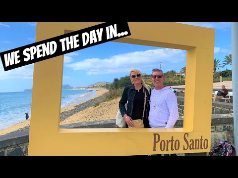 We Travel from Funchal Madeira To Porto Santo for the day ..By ferry !