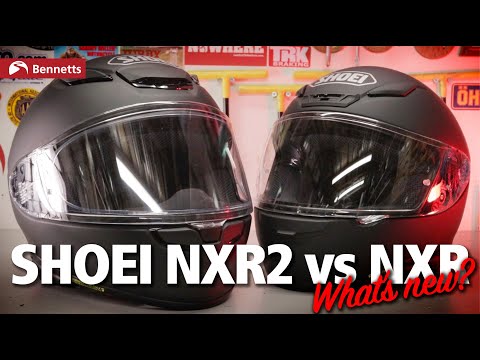 Shoei NXR2 vs Shoei NXR | First look at the new ECE22.06 helmet