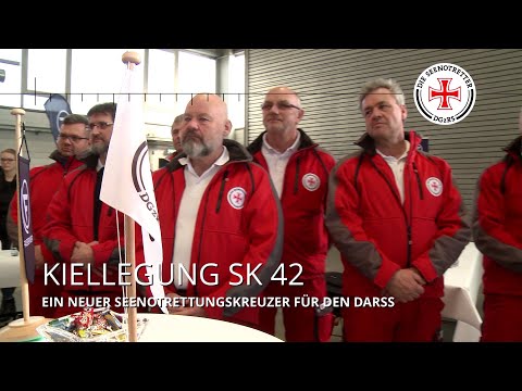 Kiellegung Seenotrettungskreuzer SK 42