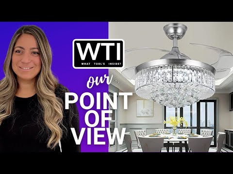 Bavnnro Crystal Ceiling Fans - WTI product video review