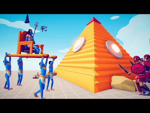 NILE QUEEN vs ARMY OF UNITS - Totally Accurate Battle Simulator TABS